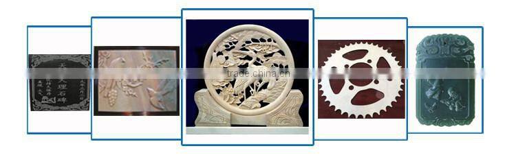 jinan missile 3d carving marble granite stone cnc