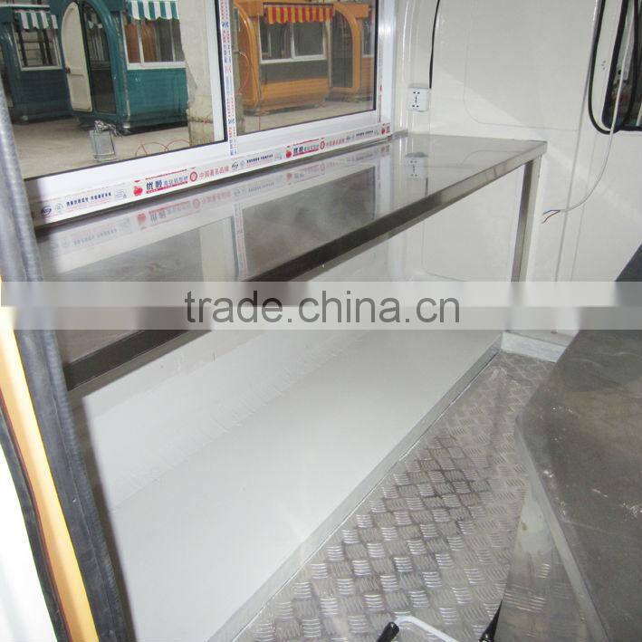 Overseas third-party support available After-sales Service Provided and Food, crepe Application Crepe Carts/Crepe Kiosk/pizza c