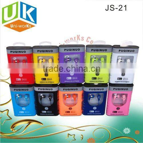 For iphone cut mp3 stereo earphone