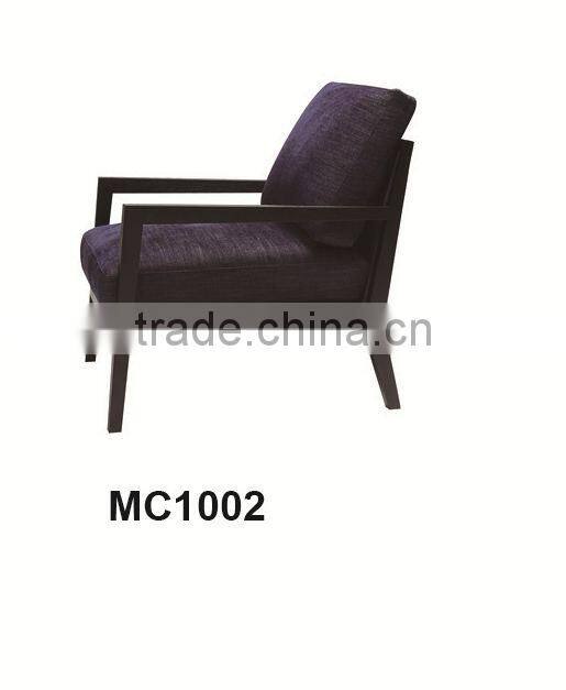 2015 new model contemporary fabric lounge chair MC1002 with shunde foshan