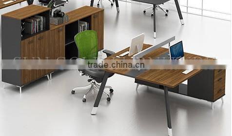 High quality fabric partition L shape office furniture cubicle(SZ-WST729)