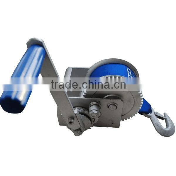 Hand operate belt winch 600lbs/850lbs