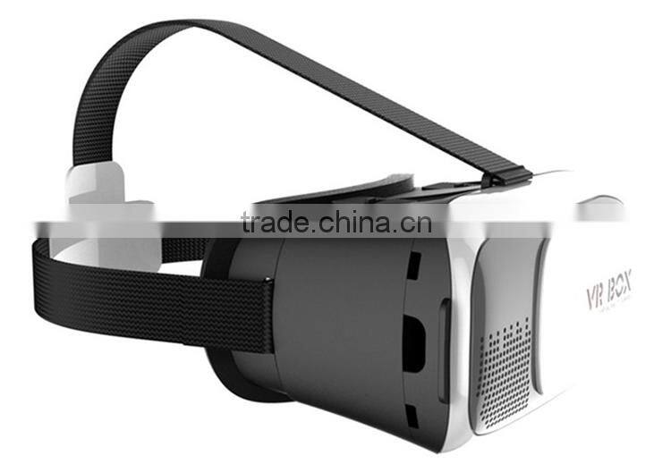 Vr Box V2 3 D Vr Glasses Mobiles 3 D Glasses Print Logo Oem With Bluetooth Gamepad Virtual Reality