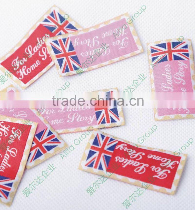 Custom garment woven label