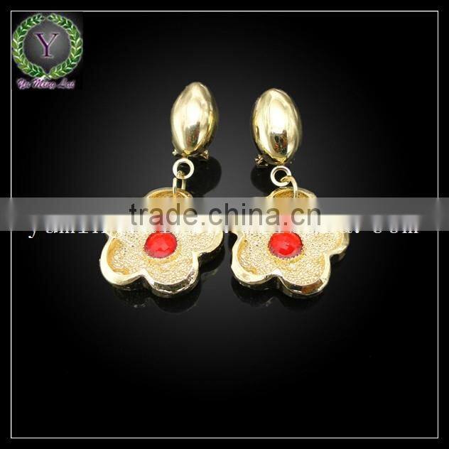 star design african fashion jewelry set gold plated