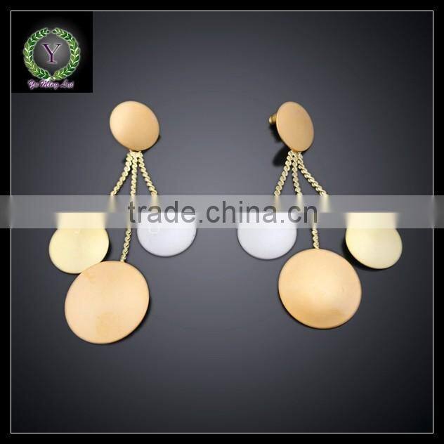 Newest arrived african gold plated jewelry set for woman dress AHK1107