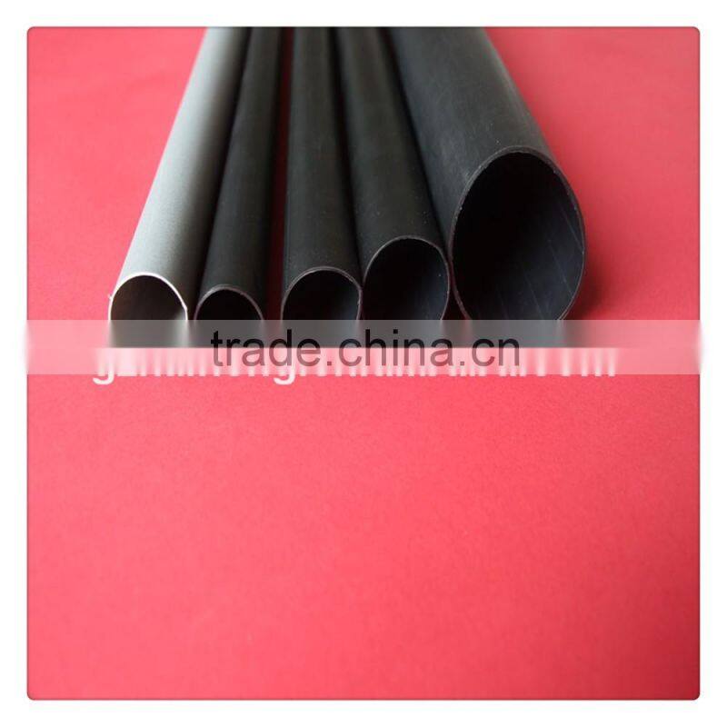 PE material medium wall heat shrink tube with hot melt adhesive