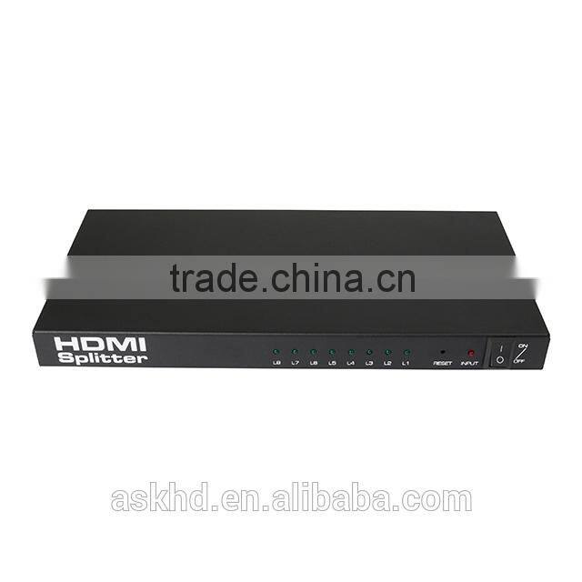 HDMI Splitter 1x8 3D HDCP 1.4V