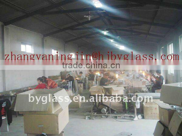 2014 graceful design transparent oil and vinegar bottle