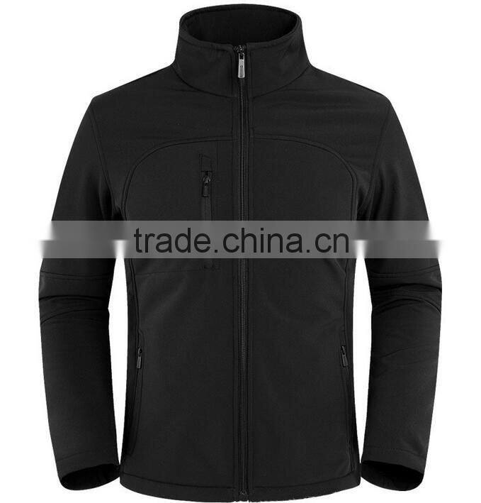 100% polyester soft shell jacket outer shell jacket wholesale