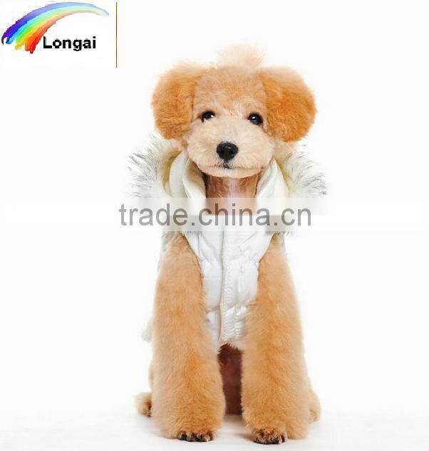 100% polyester beautiful dog warm outwear wholesale