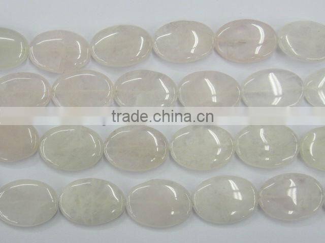 rose quartz oval