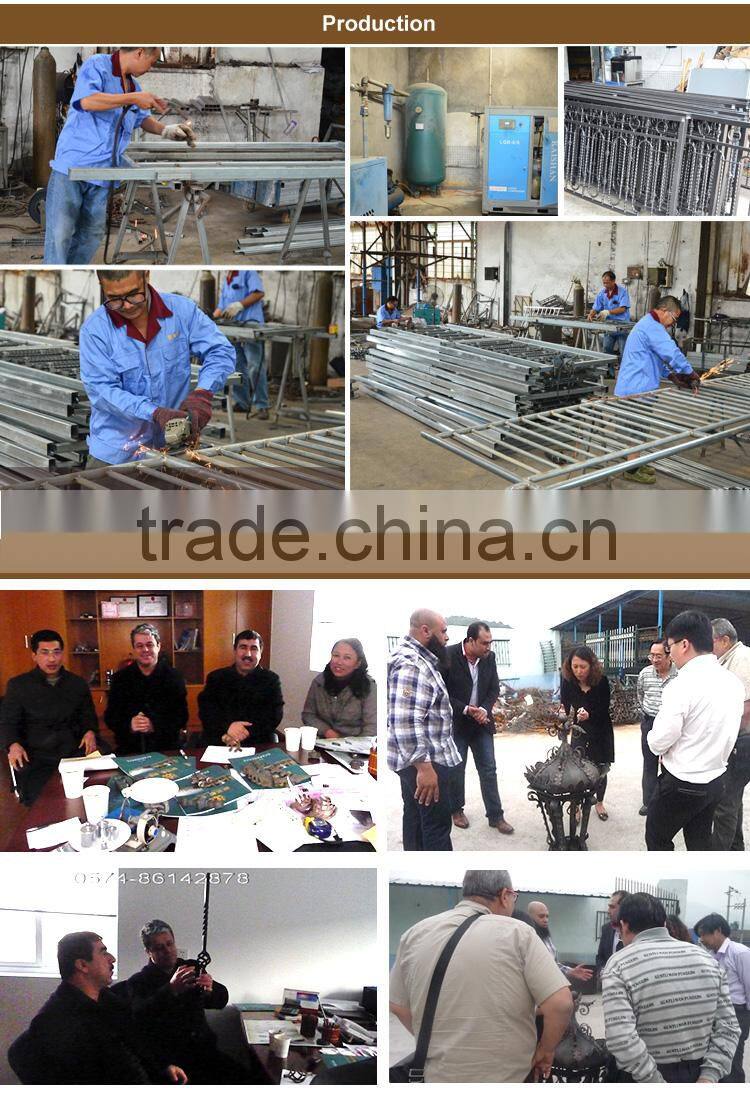 All-season performance factory directly decorative metal garden fence