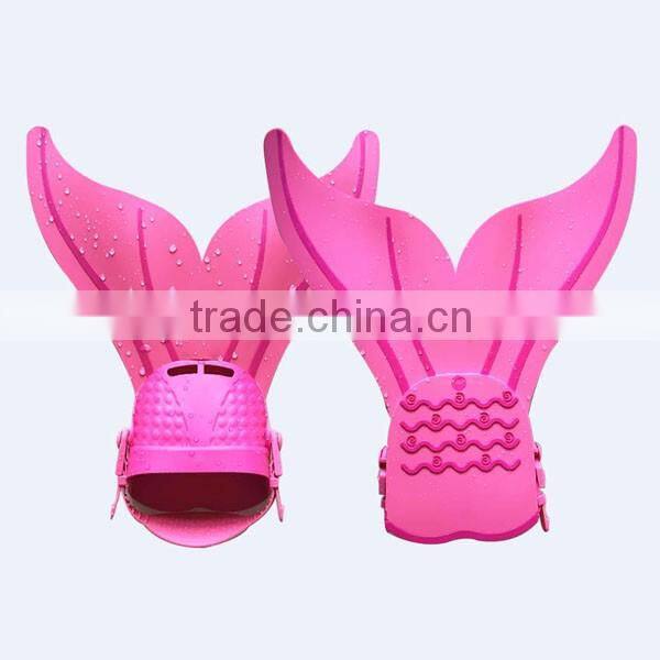 Children style Rubber Diving Swim mono fins