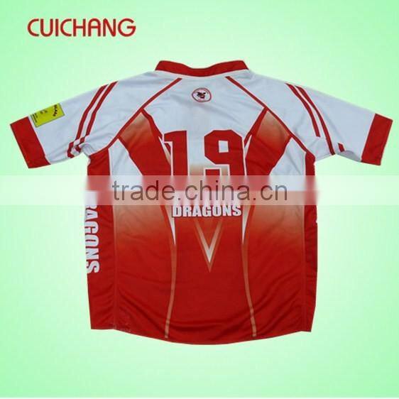 good quality factory custom rugby jersey