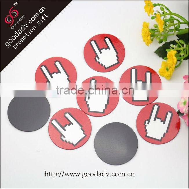 2014 Wholesale logo printing attractive fridge magnets