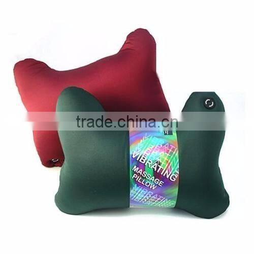 Bone type electric massage pillow/Electric magnetic vibration massage waist/The car with the waist pillow