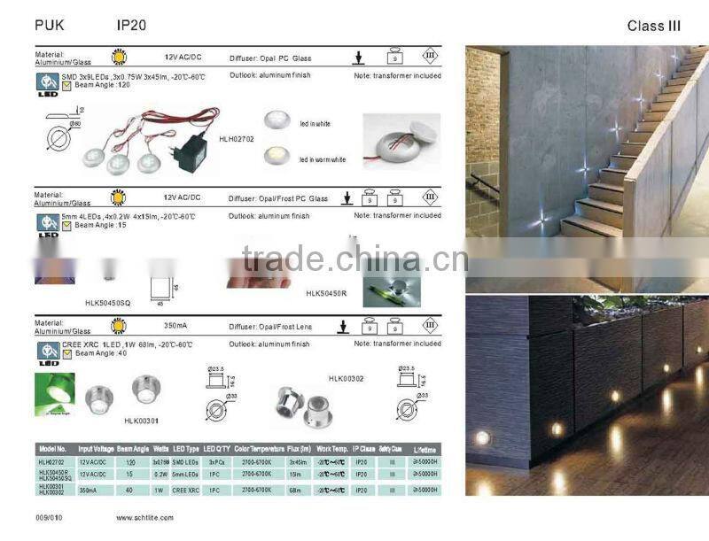 PUK 12V LED wall cabinet light