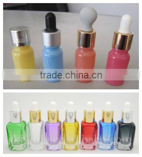 golden glass jar with cap cosmetic glass bottle for cream