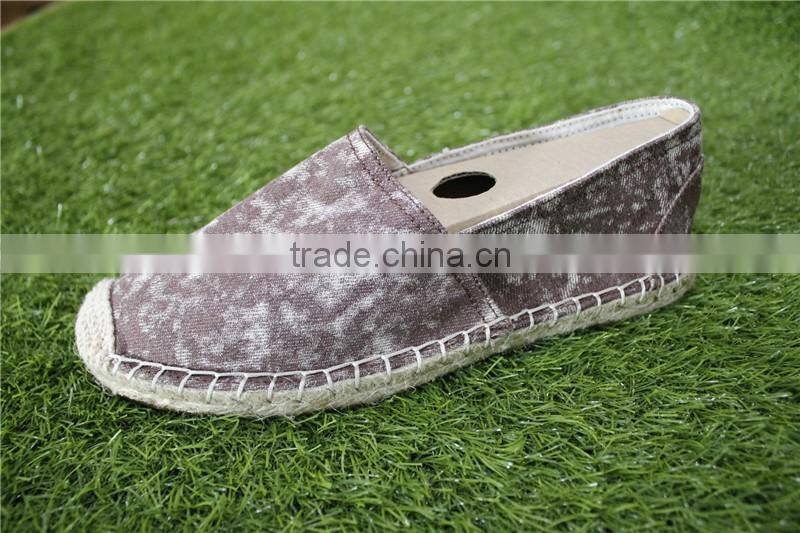 2016 new style factory jute sole espadrilles