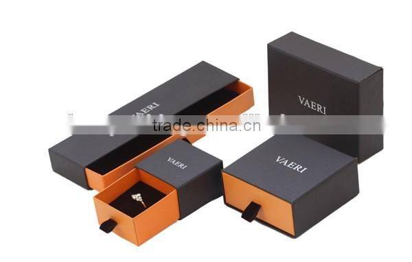 Drawer box cardboard jewelry gift packaging box hard paper box
