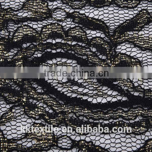 New arrival 2014 best price100% Nylon cord lace/net lace fabric