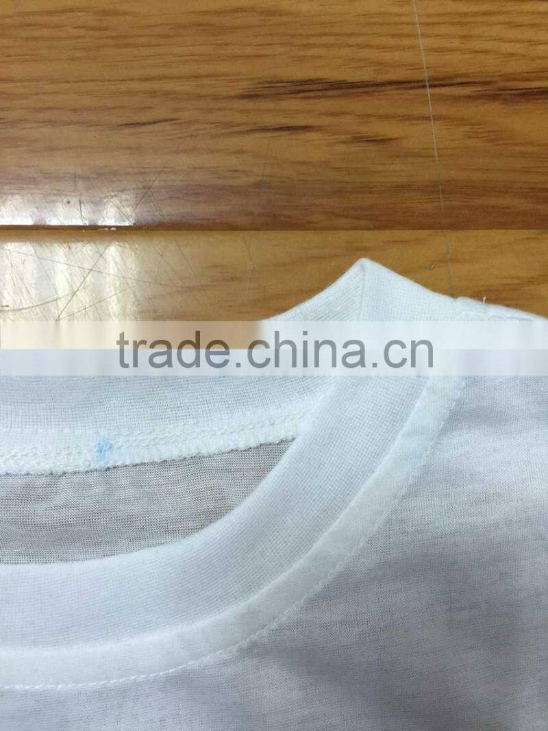 New arrival 100 cotton t shirt hemp plain blank