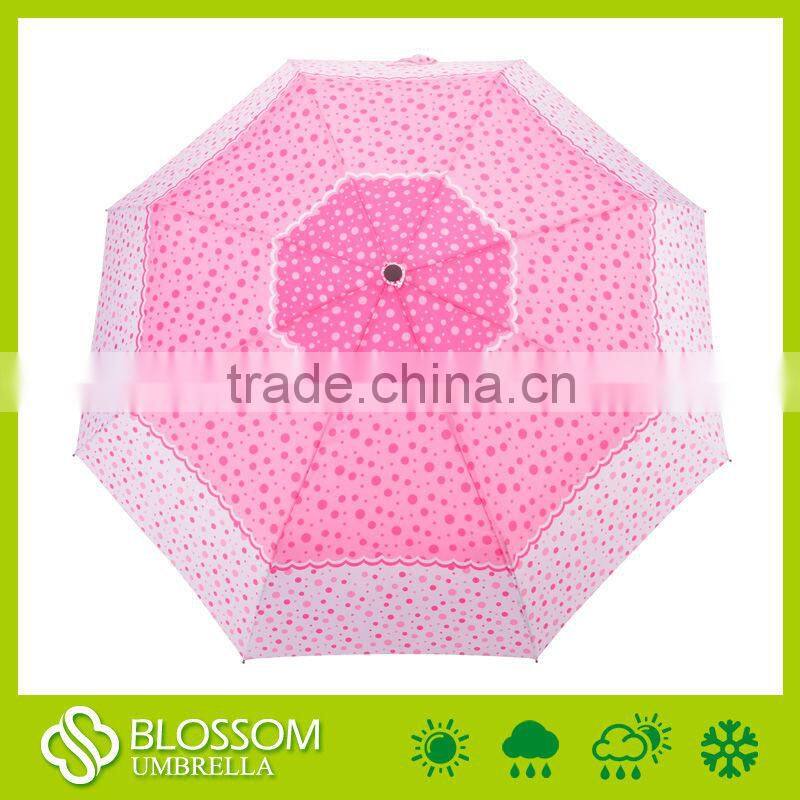 High Quality 3 Folding Auto Open and Close Umbrella