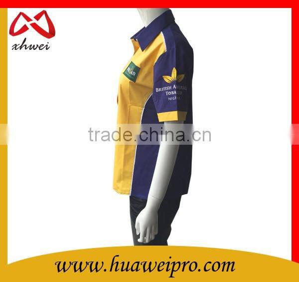 Alibaba Promotion Shirts for Worker Polyester Cheap OEM Logo Worker Shirts