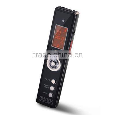 Red LCM Screen Portable Voice Recorder Model Q14