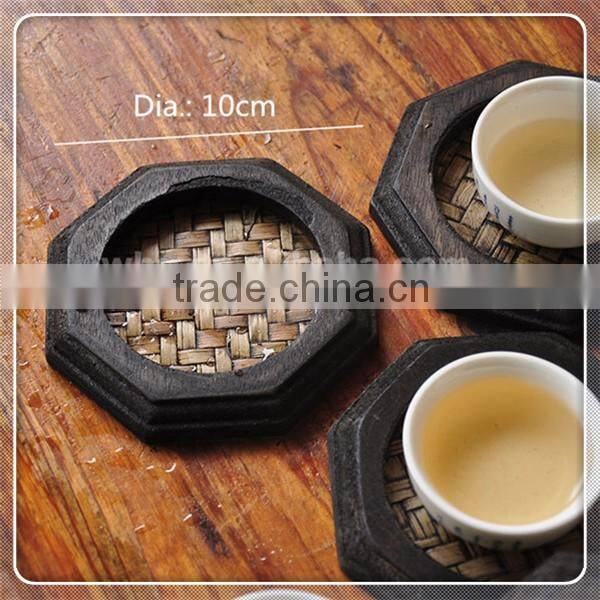 Thai solid wood coaster by handmade