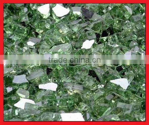 crushed tempered glass for fire pits