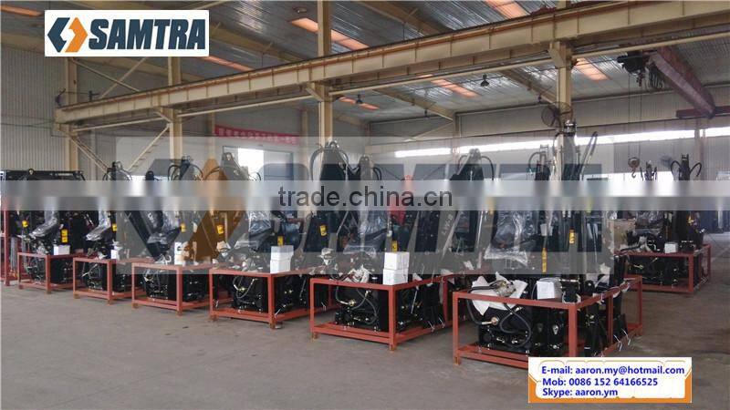 Tractor Backhoe Loader, LW Backhoe Digger with Thumb Grab