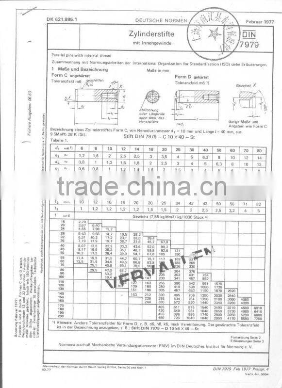 hardened steel m5 threaded inserts quick release fastener factory