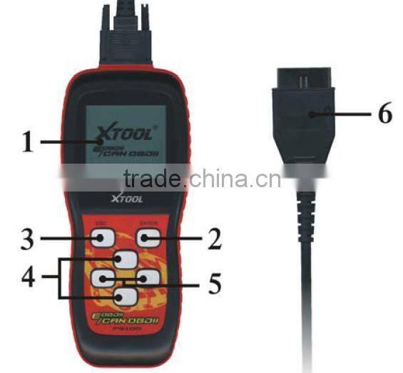 Auto scanner Origianl Xtool PS100 scanner Free Update Via Internet Multi-language XTOOL PS100 Scanner