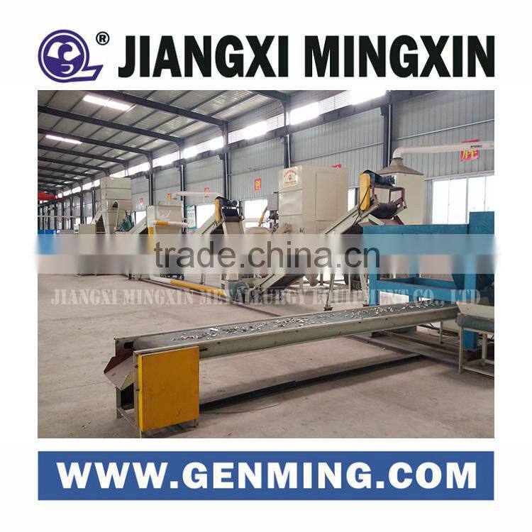 Home appliance recycling machinery for scrap refrigerator recycling