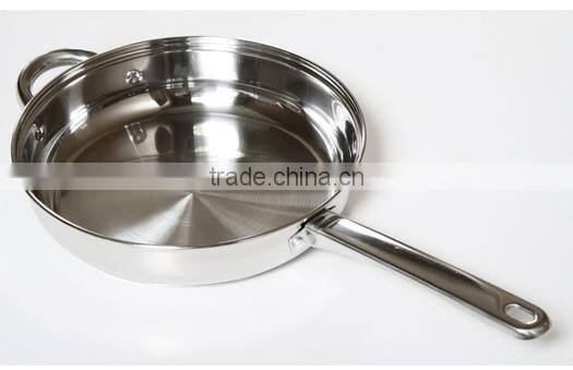 High quality stainless steel non-stick frying pan