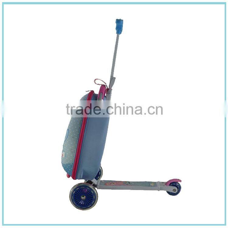 New style kids luggage trolley bag on wheels alibaba China