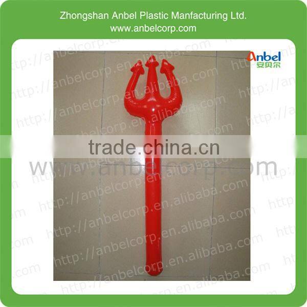 Inflatable Stick trident Birthday Party Favor Red Demon Devil Trident Pitchfork Big Halloween Costume Accessory Weapon 44inch N