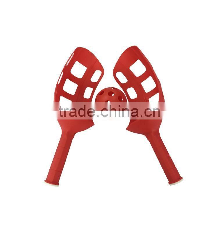 6 pairs One Set Outdoor Play game Plastic Scoop Ball Set
