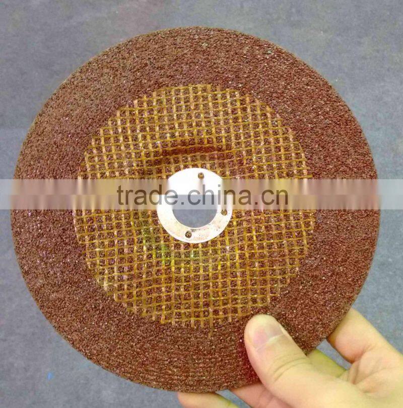 377 Ligangwang abrasive 125*6*22 2.5NET depressed center grinding wheel FOR INDIA MARKET