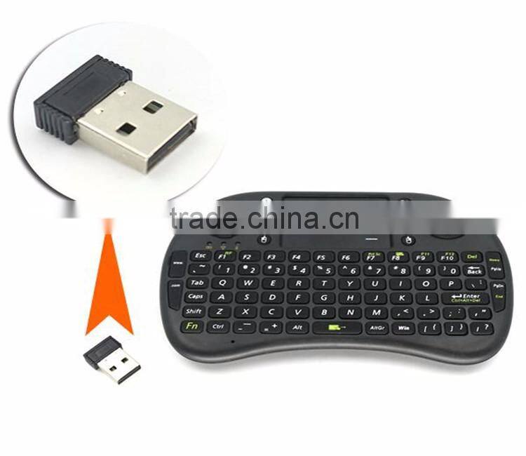 2.4G wireless Keyboard mini Air Mouse Multi-Media Remote Control Touchpad Handheld Keyboard for TV box