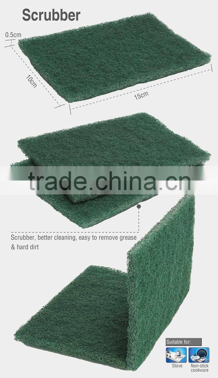 General Purpose Sponge Scouring Pads x 6 Case