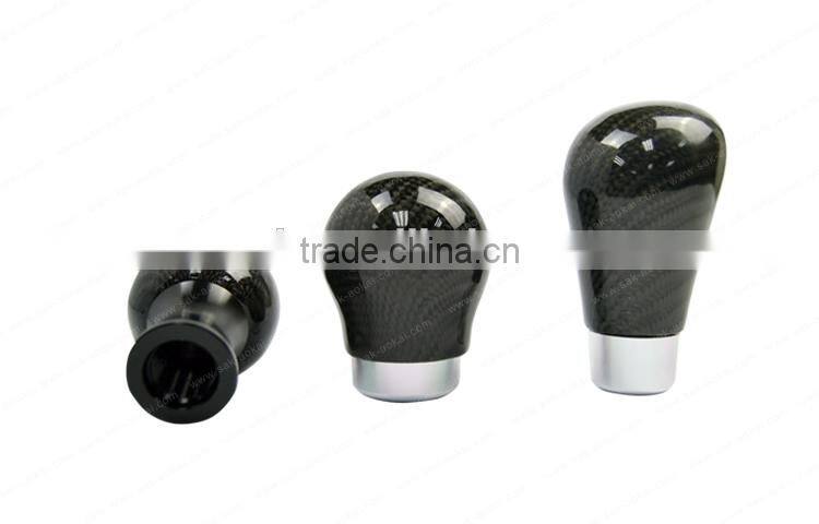 Colorful ball carbon fiber gear shift knobs