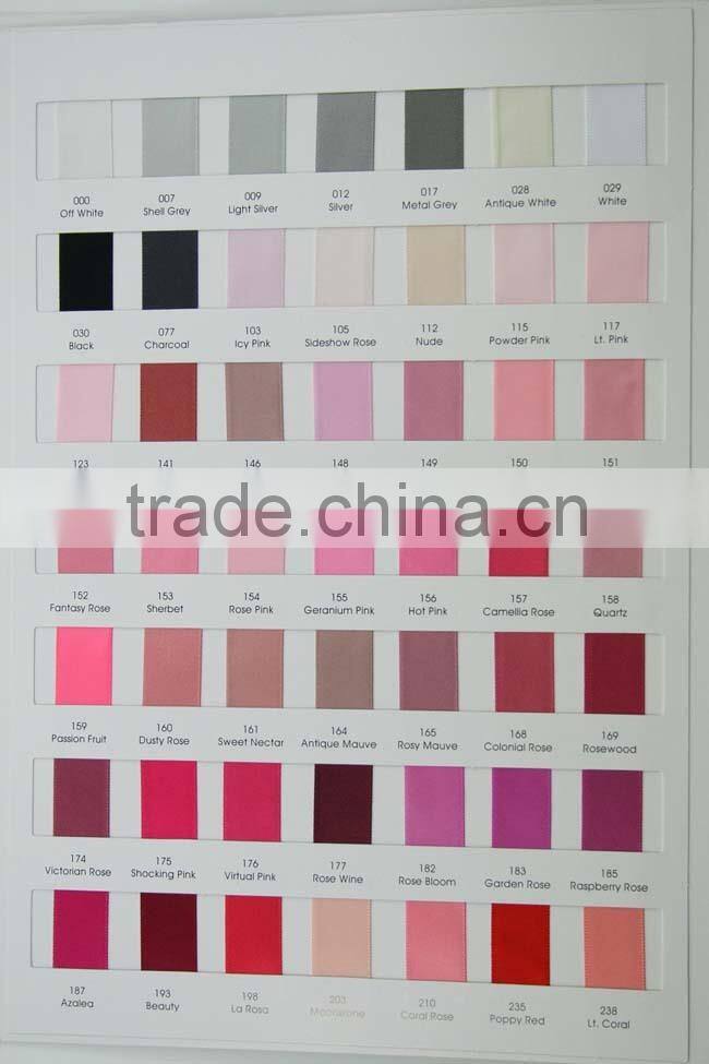 wholesale solid color 3/4 inch satin ribbon