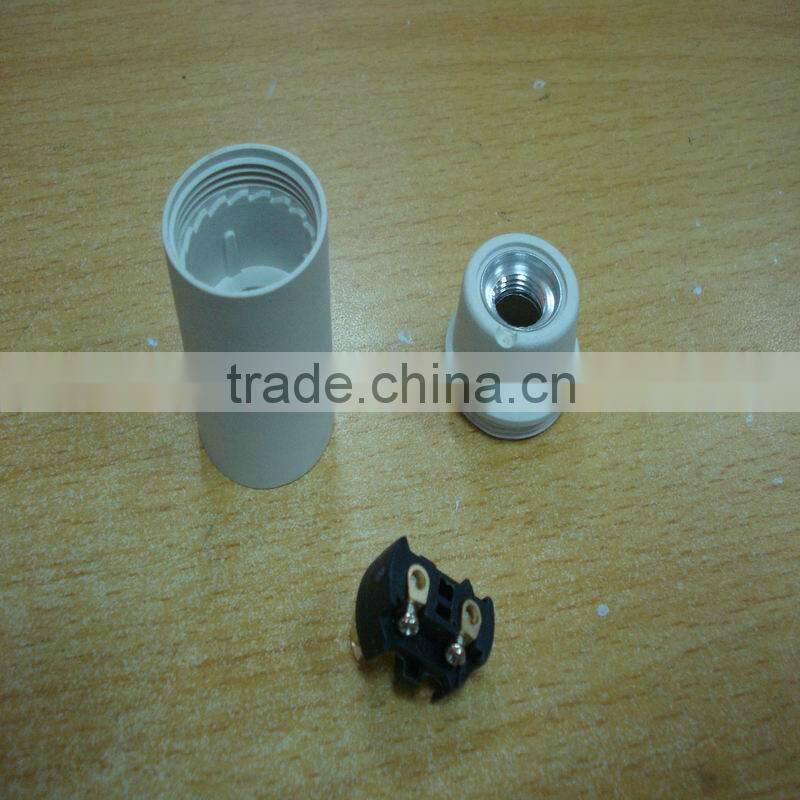 122) E14 screw shell plastic lamp socket