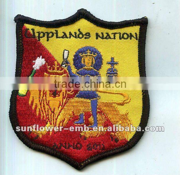 Fashion Embroidery CLUB patch attached