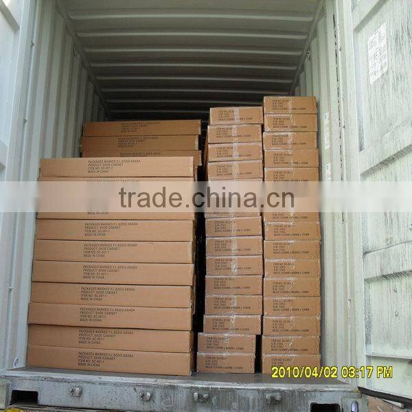 China cheap white gloss pvc mdf kitchen cabinet doors