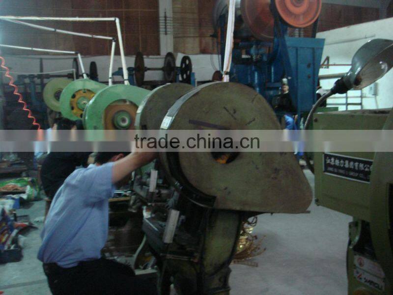 Red round head soft enamel Metal bookmark for souvenir