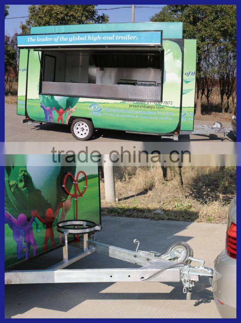 2015 HOT SALES BEST QUALITY food cart with logo petrol food cart electric food cart